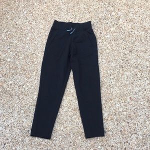 Girls medium black sweatpants